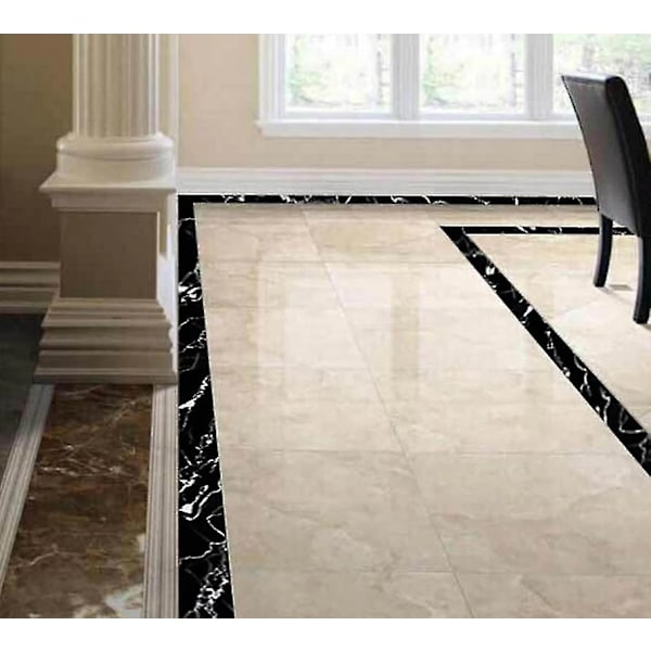 5M x 10CM PVC Vedenpitävä Vyötärölinja Itsekiinnittyvä Tapetti