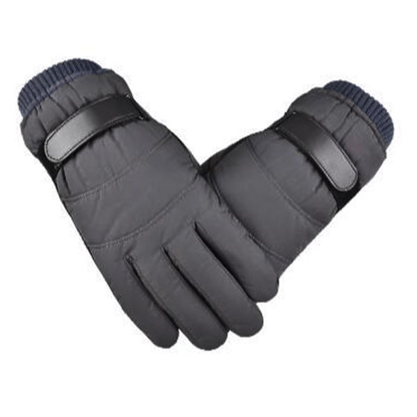 Justerbara Bomulls Handskar för Män och Kvinnor Vinter Utomhus Vindtäta Handskar för Alla Skidåkning Ridning Håller Värmen Klättring Utomhus Unisex Vantar 1 Free Size