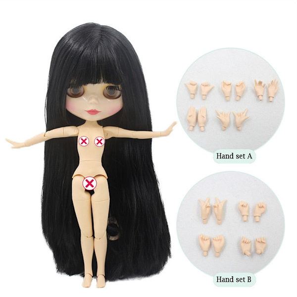 ICY DBS Blyth Fabrikkdukke Egnet for utkledning selv DIY Endre 1/6 BJD Leketøy spesialpris OB24b kuleledd nude joint