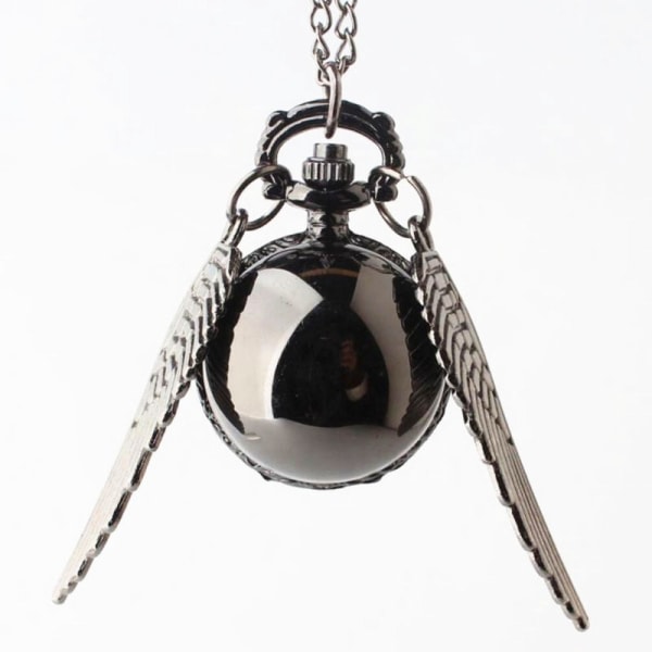 Anime Quidditch Sfærisk Lommeur Vinger Retro Flip Quartz Ur Harry Potter Snitch Lommeur Pumpkin ball