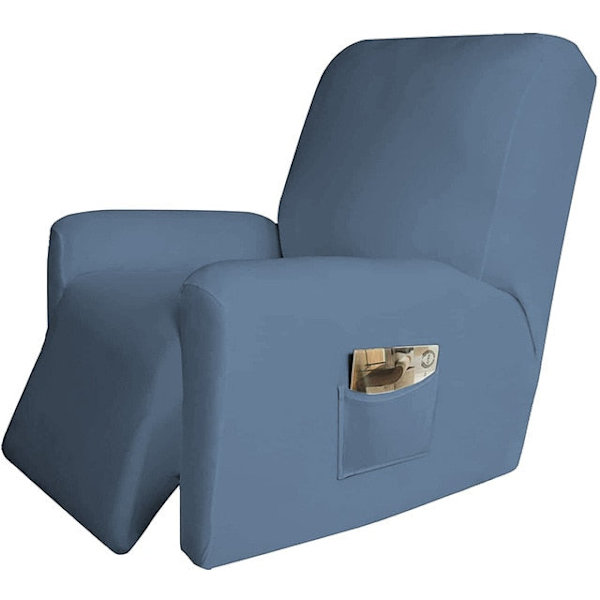 Lænestolsbetræk til stue, elastisk betræk til lænestol, beskyttelse af Lazy Boy Relax lænestol Dark grey