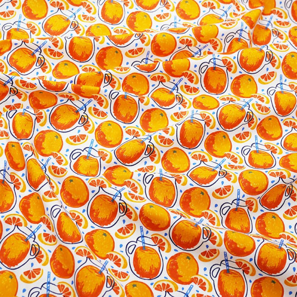 160x50cm Puuvilla Chino Hedelmä Ananas Mansikka Persikka Mekkokangas, Lakana Pöytäliina Käsintehty Kuorikangas guava 160x50cm