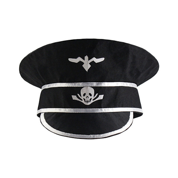 Danganronpa V3 Kokichi Oma Cosplay Kostume Præsident Uniform Paryk Kappe Hat Sæt Halloween Karneval Fest Kostumer style2 One Size