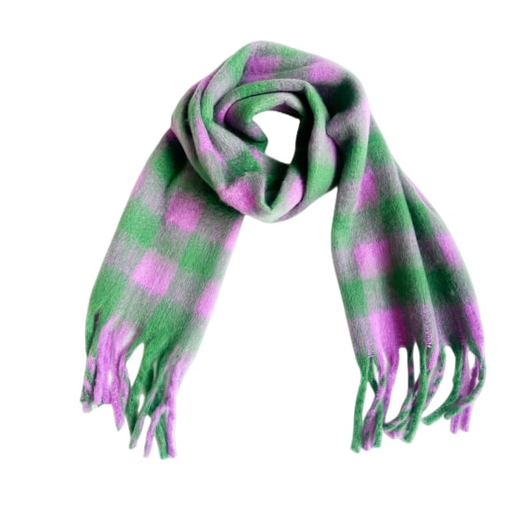 2023 Syksyn ja talven uusi pyöreä lanka paksuuntunut huivi, jäljitelmä mohair paksu parta Qicaigei -huivi scarfgirl1183SF 230x35cm