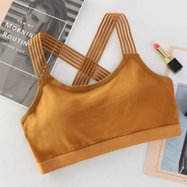 Joogaliivit Iskunkestävät Push Up Urheiluliivit Juoksuun Joogaan Kuntosalille Crop Top Hengittävät Treeniliivit white Free Size