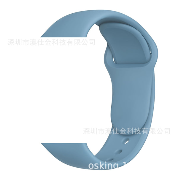 Klockarmband för Apple Watch iWatch 38/40/41/42 S10 S/M Rosa Blå
