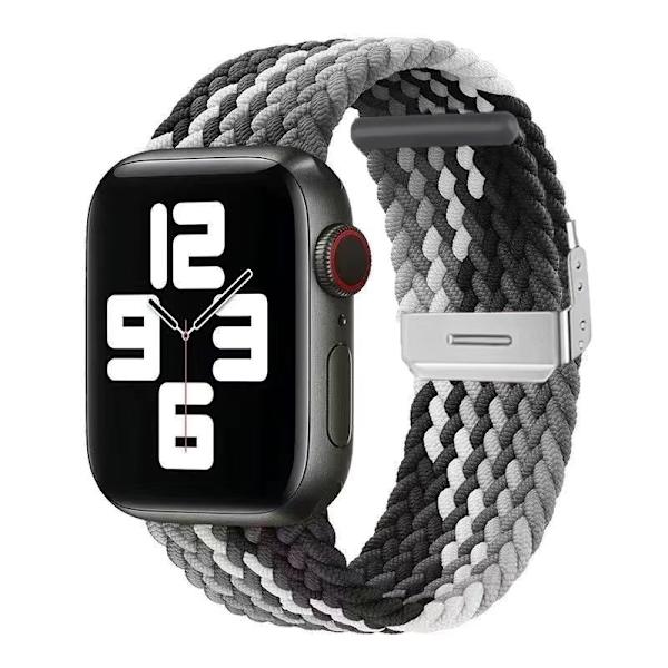 Kellon ranneke Apple Watch iWatch S10-42mm 8/40/41mm gradientti musta