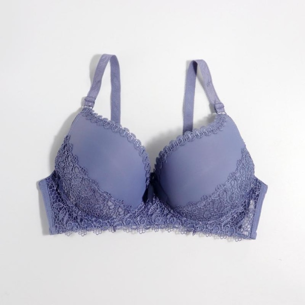 Enfärgad Dam Stor Storlek BH 38D 40D 42D 44D 46D 48D Femme Plus Size Underkläder Bygel Formpressad BH Red 110D