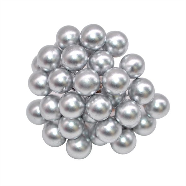 50 stk./lot Mini Kunstige Blomster Frukt Pollenbær Kirsebær Jul Plast Perlebær for Bryllup DIY Gaveeske Dekorerte Kranser F08