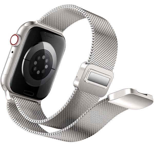 Klockarmband för Apple Watch iWatch 38/40/41/42mm universal stjärnljusfärg