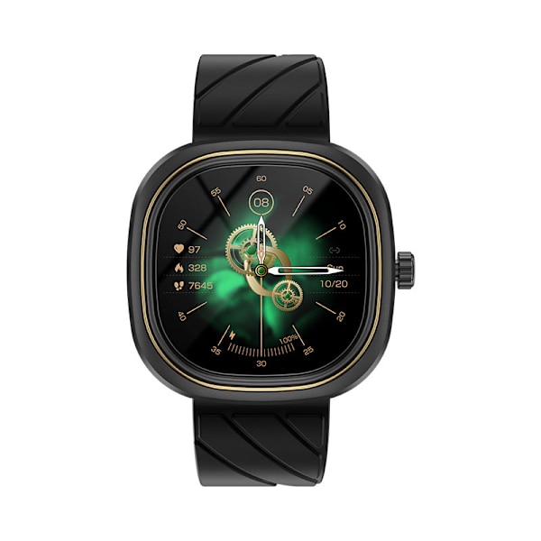 Smartwatch med differentieret udseende, virkelig vandtæt og rød blodiltmåling Green