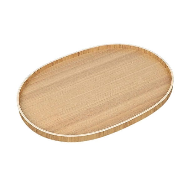 Oval kreativt brett trebrett for desserter