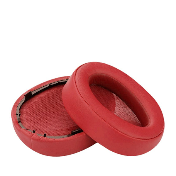 Lämplig för Sony MDR-100aap Hörlursöverdrag 100a Öronmuffar H600a Proteinläder Ersättningstillbehör RED
