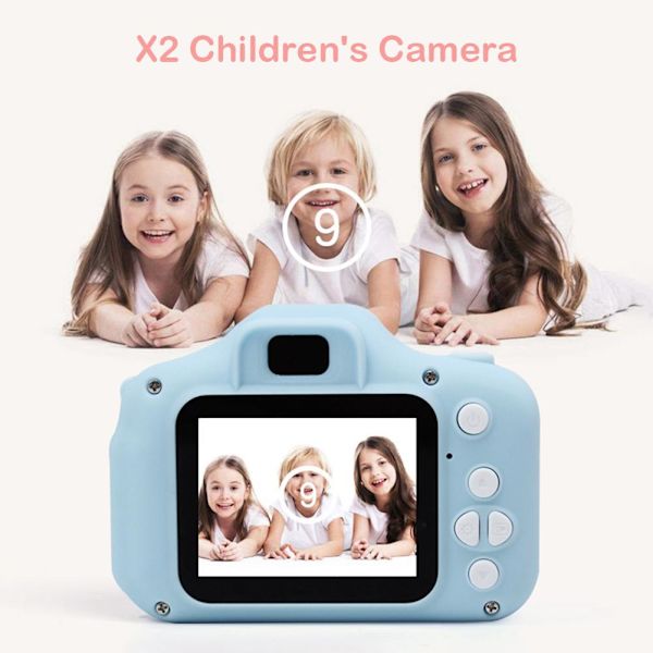 Børn Mini Kamera Pædagogisk Legetøj Til Børn Baby Gaver Fødselsdagsgave Digitalkamera 1080P Projektion Videokamera With 32G TF Card2