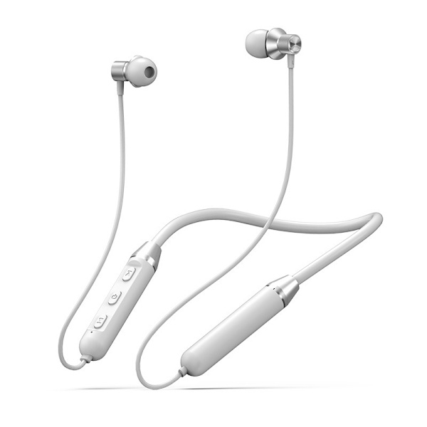 Nackmonterade trådlösa Bluetooth-hörlurar Sport in-ear metallhörlurar ZY-08 Black