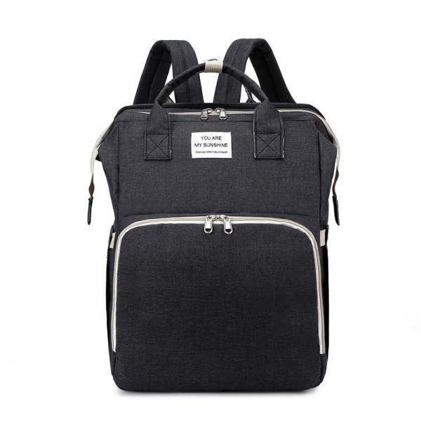 Pålitlig Sport Outdoor Swagger Väska Polyamider och Nylon Ryggsäck för Resor eller Affärer Black