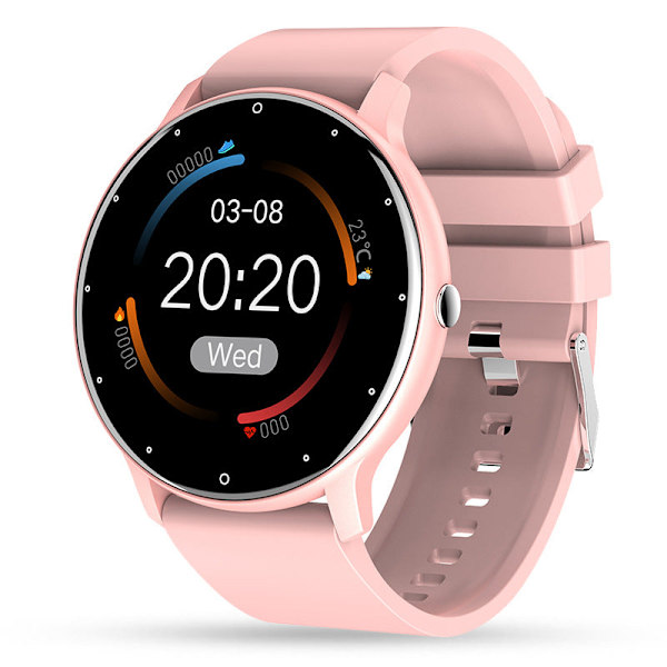 SMS Pulsmätare Blodtryck Sömn Foto Zl02d Klocka Smart Frakt Upgraded MX1 pink