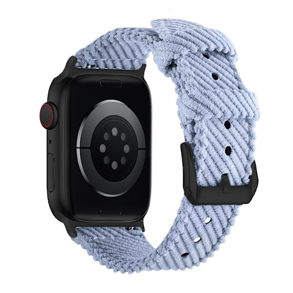 Klockarmband för Apple Watch iWatch för 38-40-41mm blå-svart spänne