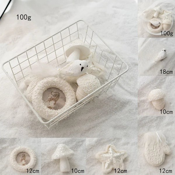 Joulupallo Maalattu Pallo Kultainen Hopeinen Samppanja Glitter Tähtiä Joulukuusi Ripustus Ikkunakoriste Pieniä Lahjoja Leluja rose gold 8pcs