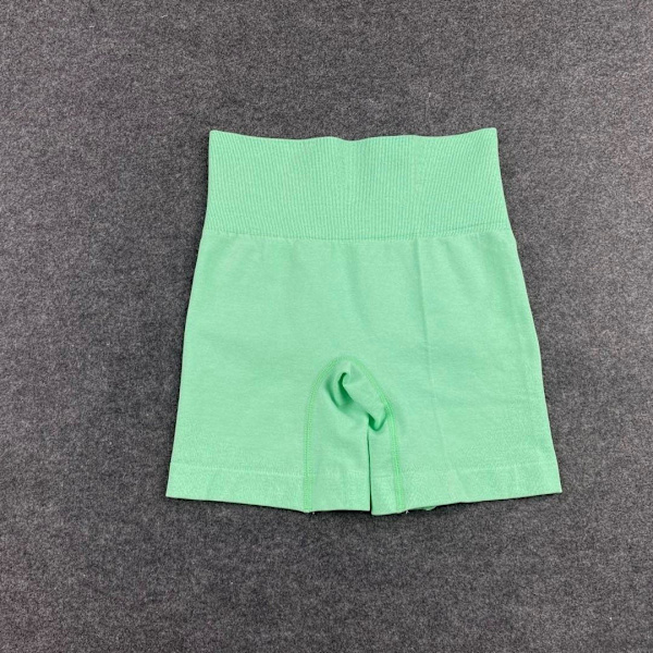 Yoga Set Träningsshorts Sportkläder Fitness Ensembler Sportkläder Damkläder Blue Set Long M