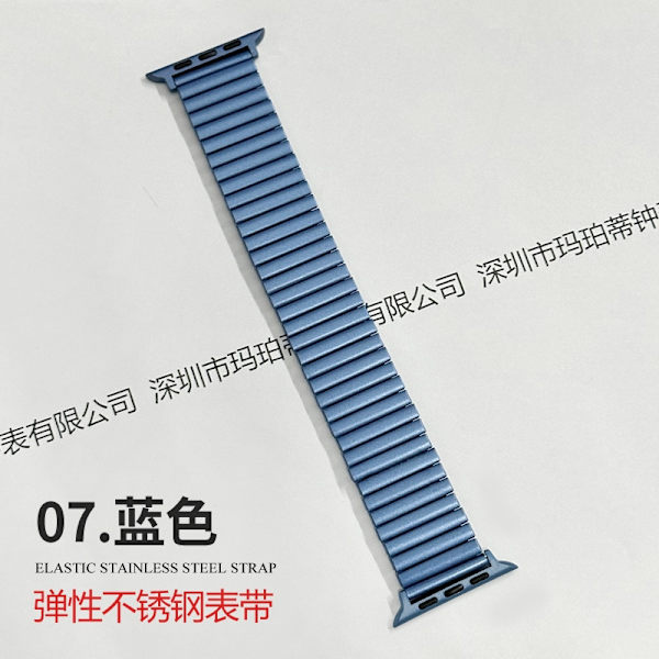 Klockarmband för Apple Watch iWatch för 38-40-41mm 7 blå