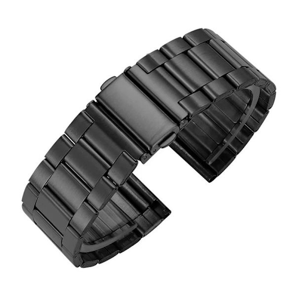 Urrem til Apple Watch iWatch 20*20mm sort stribe