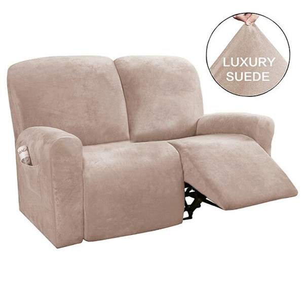 2-3 Personers Alt-inkluderende Lænestol Sofa Betræk Skridsikkert Massage Sofa Betræk Elastisk Lænestol Betræk Ruskind Sofa Relax Lænestol Betræk 1 seater S1