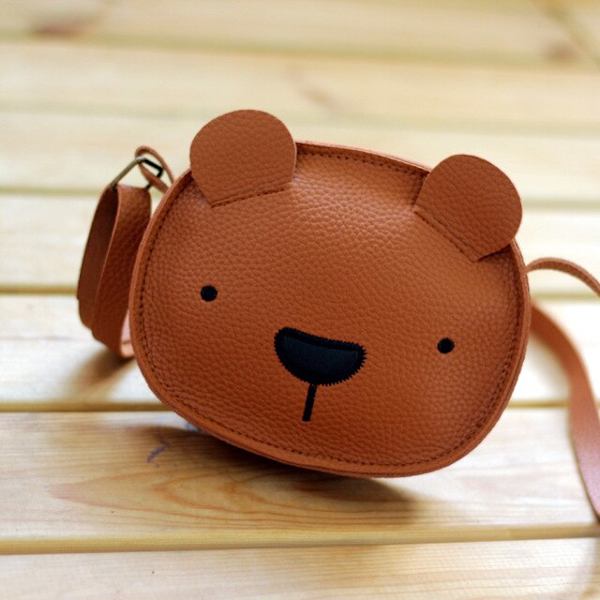 Nya Tecknade Mini Babyväskor PU Läder Barn Skolryggsäck för Flickor Pojkar Barn Ryggsäckar Väska Baby Tillbehör 1-5Å Shoulder Bags