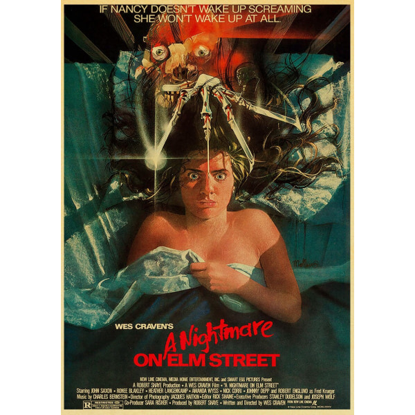 Filmplakat Kill Bill/Fight Club/The BeetleJuice Retro Kraft Papir Plakat For Stue Bar Dekor Klistremerker Veggmaleri 42x30 cm Q0326