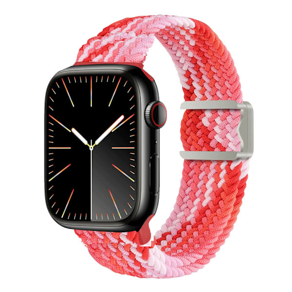 Kellon ranneke Apple Watch iWatch 38/40/41 S10 42mm Värikäs punainen