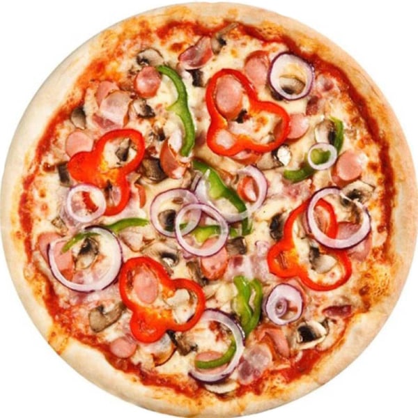 Myk varm flanell mais tortilla pizza teppe 200Gsm pita lavash fleece sofa pledd plysj sengeteppe vinter pledd Picture color7 Diameter 100cm