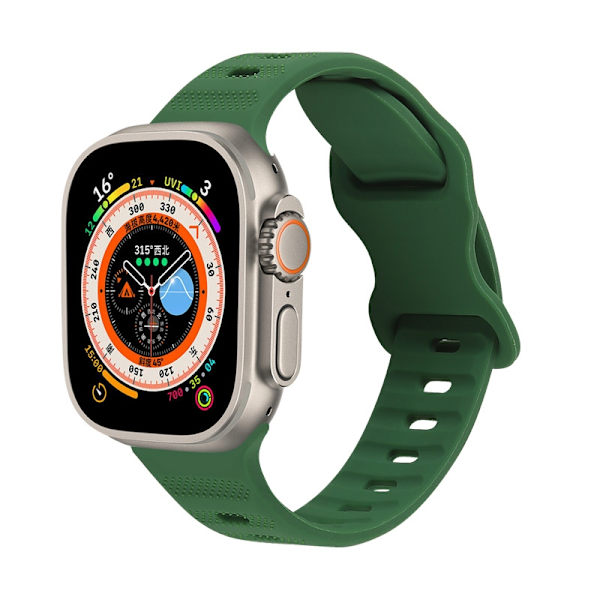 Klockarmband för Apple Watch iWatch 42-49mm svart box Musu