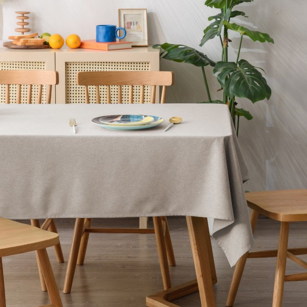 Duk Ensfarvet Frisk Animasjonsduk Enkel Rektangulær Duk 21# dark coffee color 140*180cm
