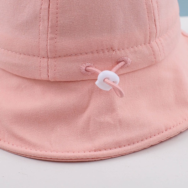 1-3 År Gammel Sød Kærlighed Drenge og Piger Spand Hat Baby Hat Børn Baby Solhat Orange 48-50cm (1-3 years old)