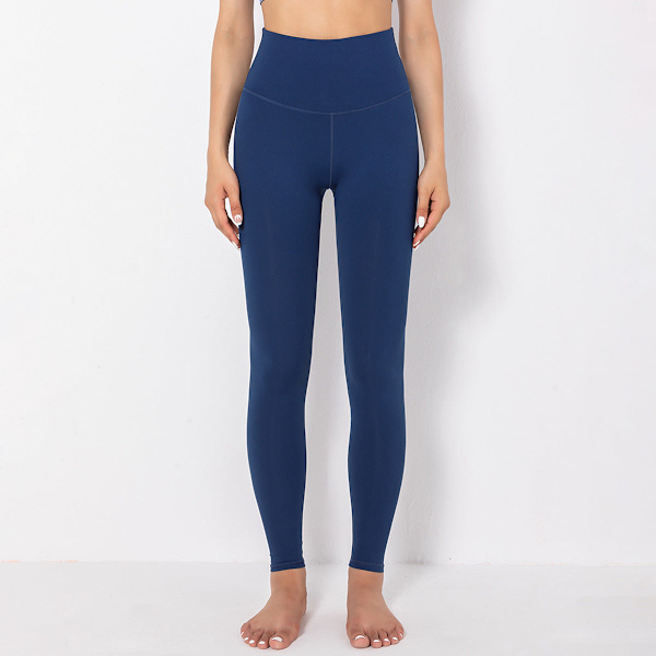 Lulu Yoga Tøj Nøgen Følelse Yoga Bukser Dame Høj Talje Hofte Løft Løbe Tætsiddende Stræk Trænings Bukser 6560 trousers-Zhang Qing M