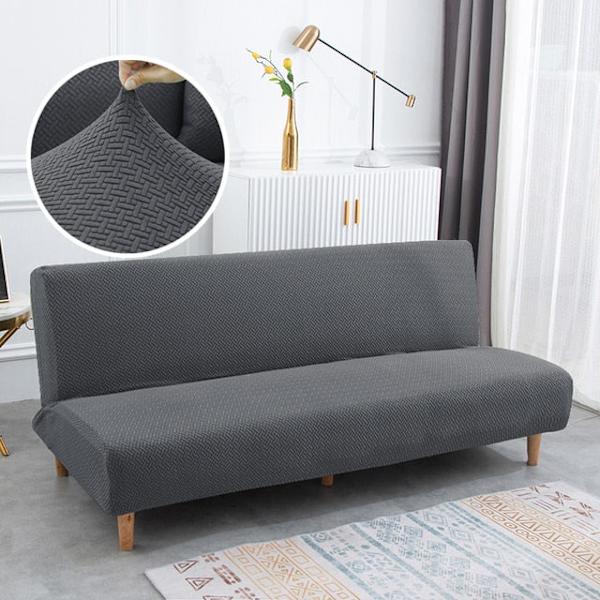 Selkänojaton vuodesohvan päällinen Polar fleece ilman käsinojia Painetut päälliset Joustava suojus Taitettava huonekalujen koristelu Penkinpäälliset 1 M Size
