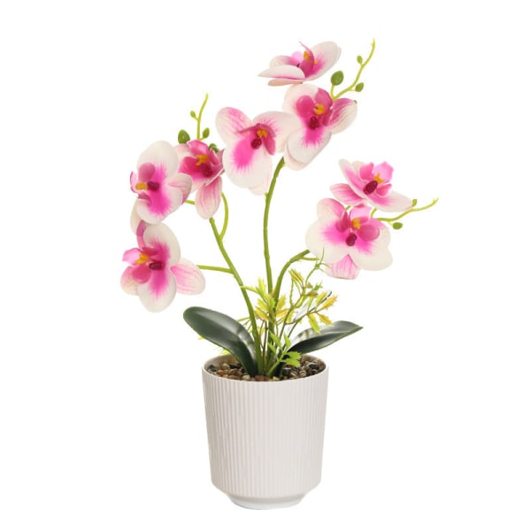 3D-tulostuskalvo Kolmihaarainen Kahdeksankukkainen Perhosorkidea Bonsai Tekokukka Muoti Kodin Sisustus 225052 spot white