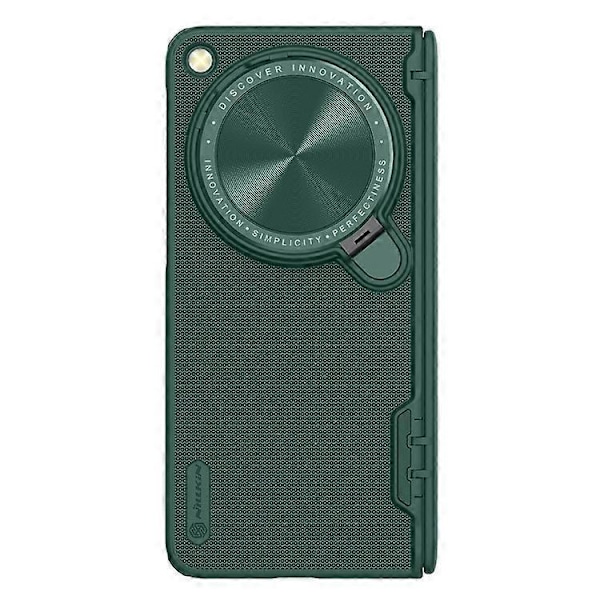 NILLKIN Super Frosted Shield Prop Kompatibel För Oppo Find N3 5G / OnePlus Open Fodral Kameralinsskydd Ställ Green