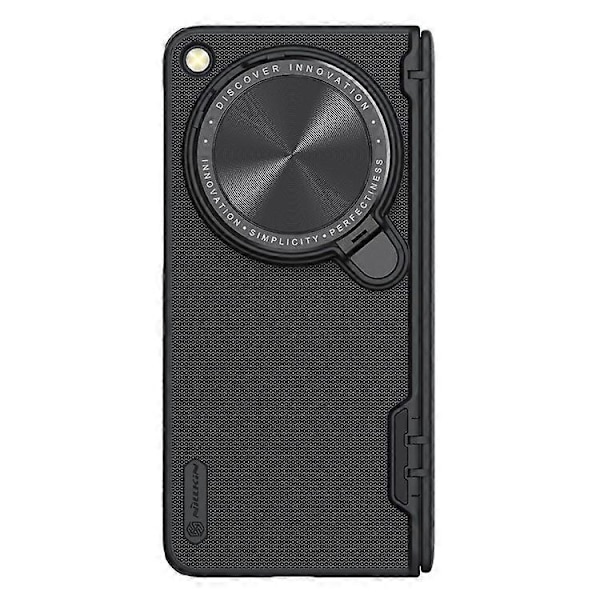 NILLKIN Super Frosted Shield Prop Kompatibel För Oppo Find N3 5G / OnePlus Open Fodral Kameralinsskydd Ställ Black