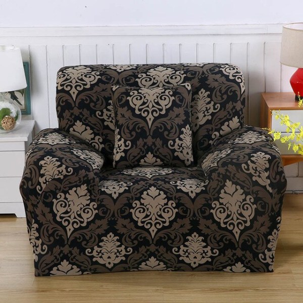 Joustava nojatuolinpäällinen Sohvanpäälliset Moderni sohvanpäällinen olohuoneeseen Tuolin suojus Sohvanpäällinen Huonekalujen suojus 1/2/3/4 istuttava Color 10 2-seater 145-185cm