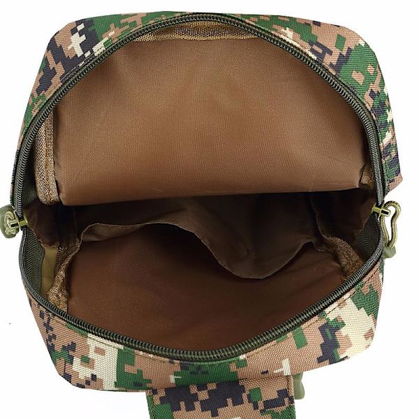 Kestävä urheilullinen olkalaukku kiipeilyyn Army Green