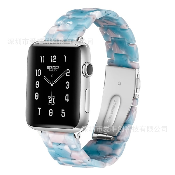 Urrem til Apple Watch iWatch 38/40/41mm Lyseblå