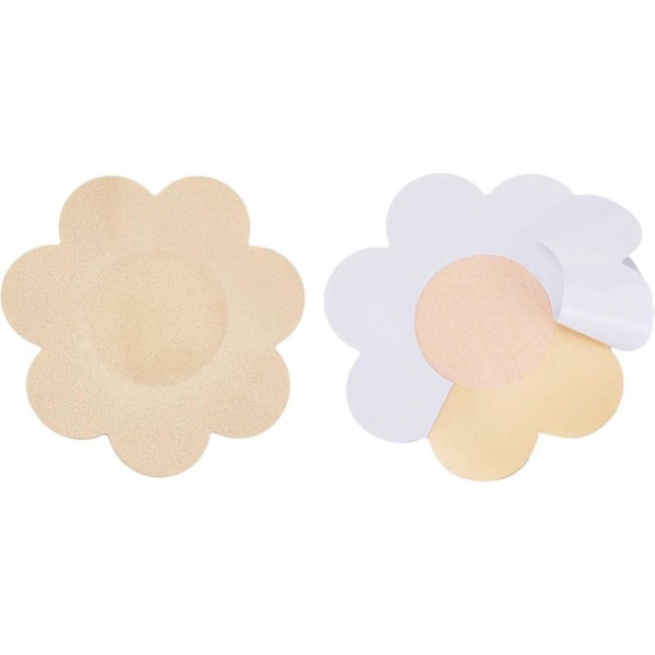 30 stycken Nippelskydd Plommonformade Engångs Bröstskydd Självhäftande Petal Bra Pasties