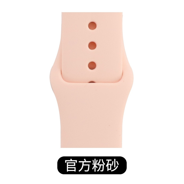 Klockarmband för Apple Watch iWatch 42/44/45/46/49mm ML utökad officiell rosa sand