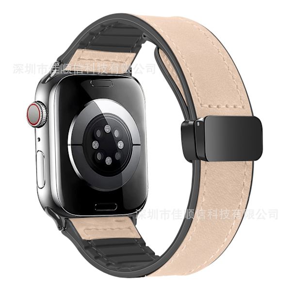 Klockarmband för Apple Watch iWatch 42/44/45/49MM Aprikos