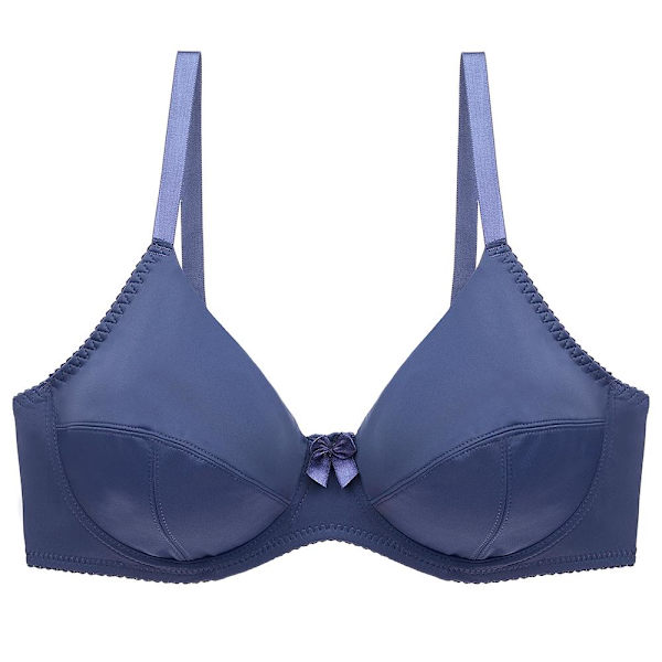 Dam Stor Storlek BH Sexig Blommig Spets BH Ofodrad Bygel Bralette Underkläder Plus Size BH Beige 85C