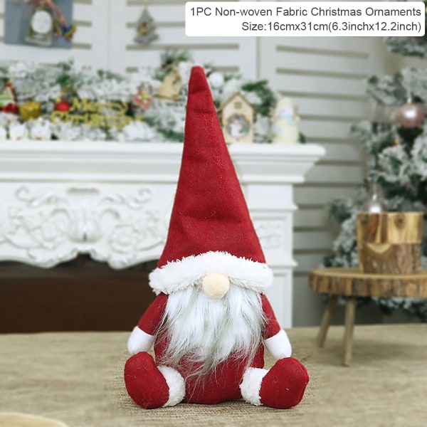 Jul Ansiktslös Docka Tomte 2023 God Jul Dekorationer För Hemmet Julprydnad Xmas Navidad Natal Nytt År 2024 10