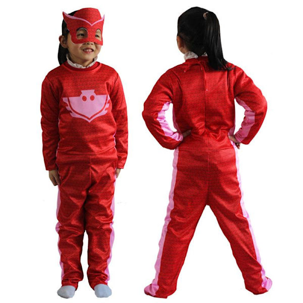 Halloween Jul Børne Pyjamas Show Små Helte Kostumer COSPLAY Tøj Red M