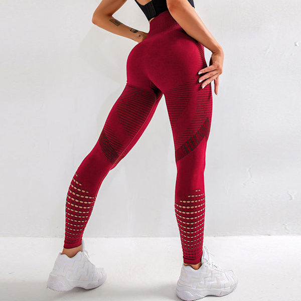 Joogahousut Fitness Kuntosali Leggingsit Treenaus Juoksu Naisille Gray L