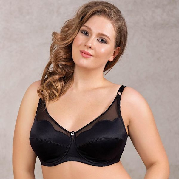 ANIL Tyll Detaljerad Minimizer Bygel BH 3525 Black 80C